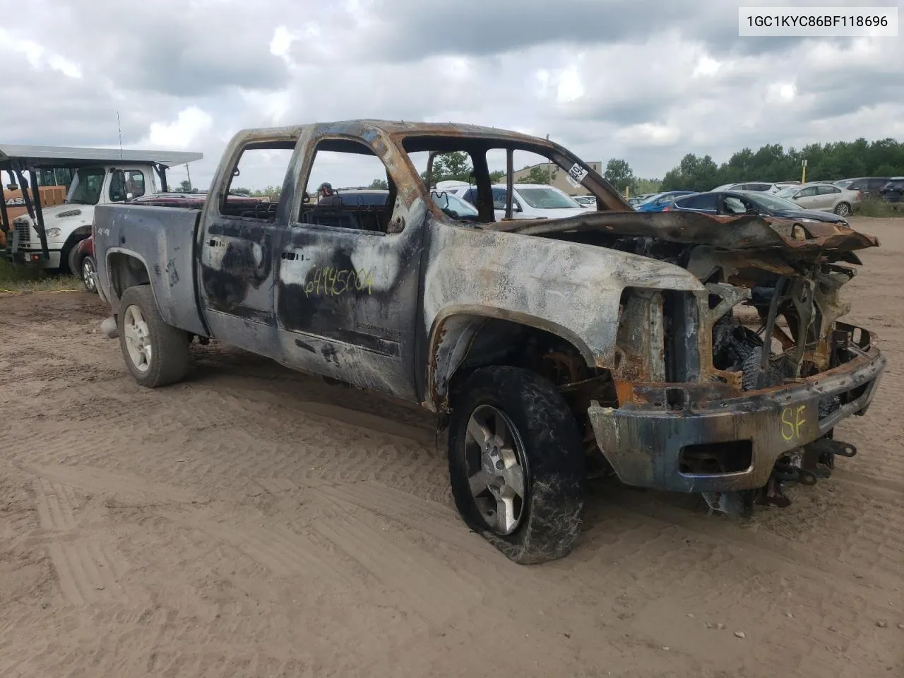 2011 Chevrolet Silverado K2500 Heavy Duty Ltz VIN: 1GC1KYC86BF118696 Lot: 64945004