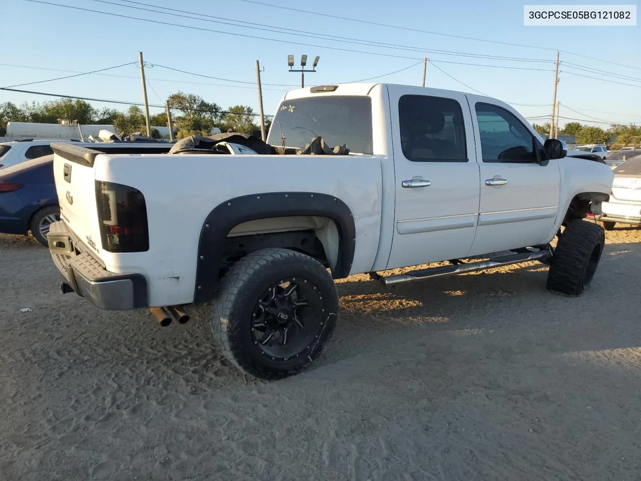 2011 Chevrolet Silverado C1500 Lt VIN: 3GCPCSE05BG121082 Lot: 72659244