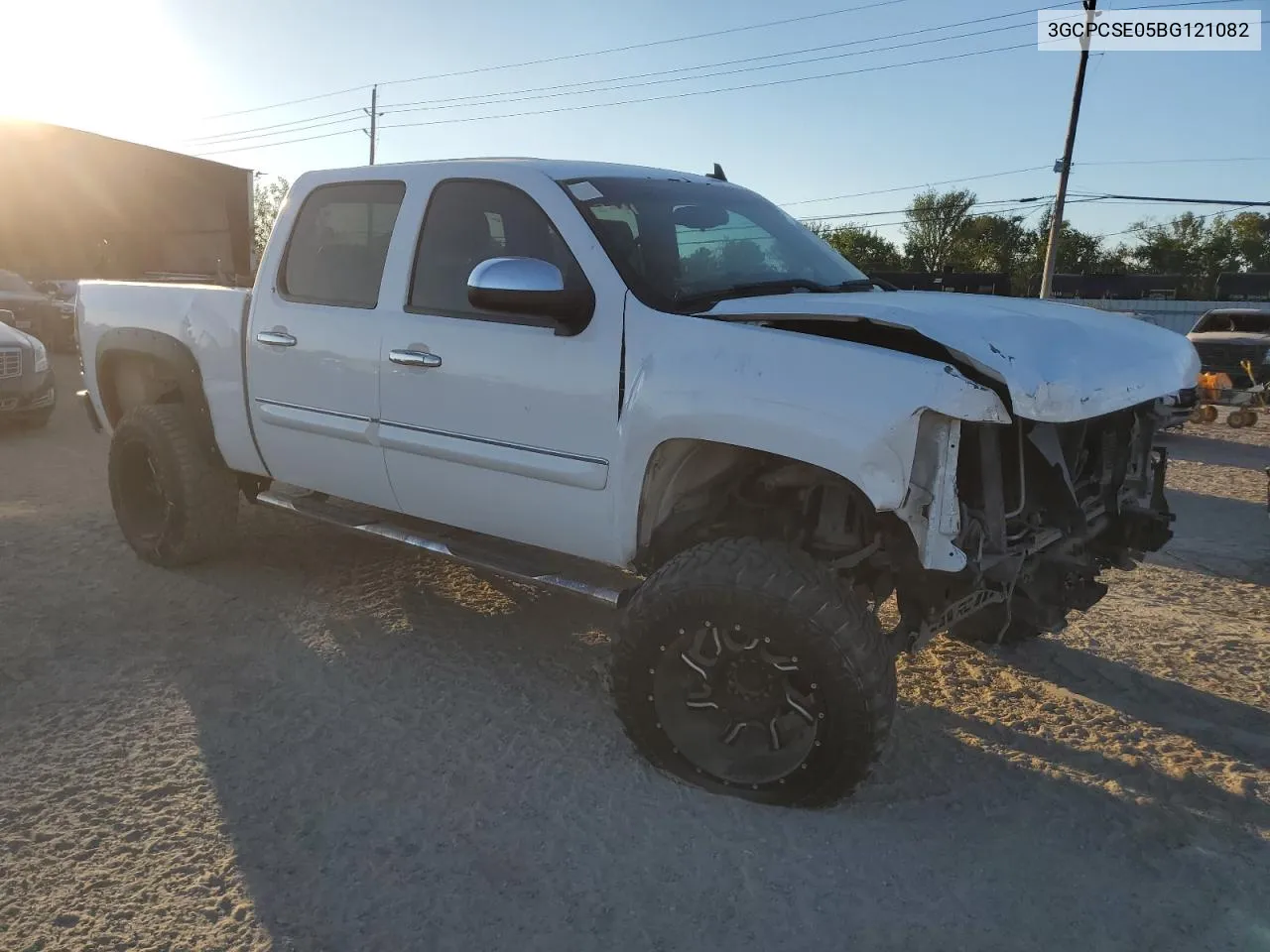 2011 Chevrolet Silverado C1500 Lt VIN: 3GCPCSE05BG121082 Lot: 72659244