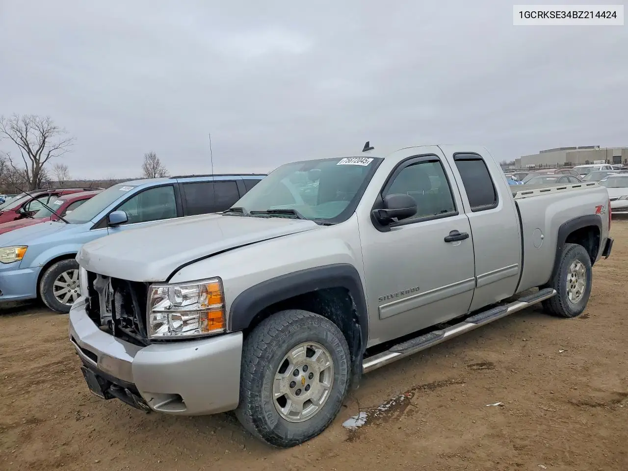 1GCRKSE34BZ214424 2011 Chevrolet Silverado K1500 Lt