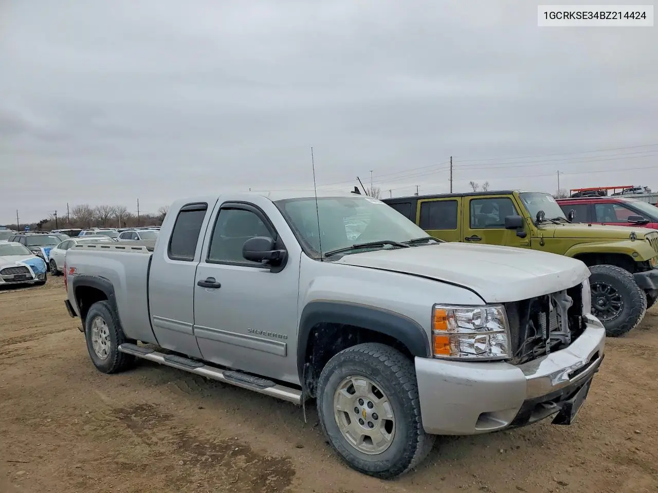 1GCRKSE34BZ214424 2011 Chevrolet Silverado K1500 Lt