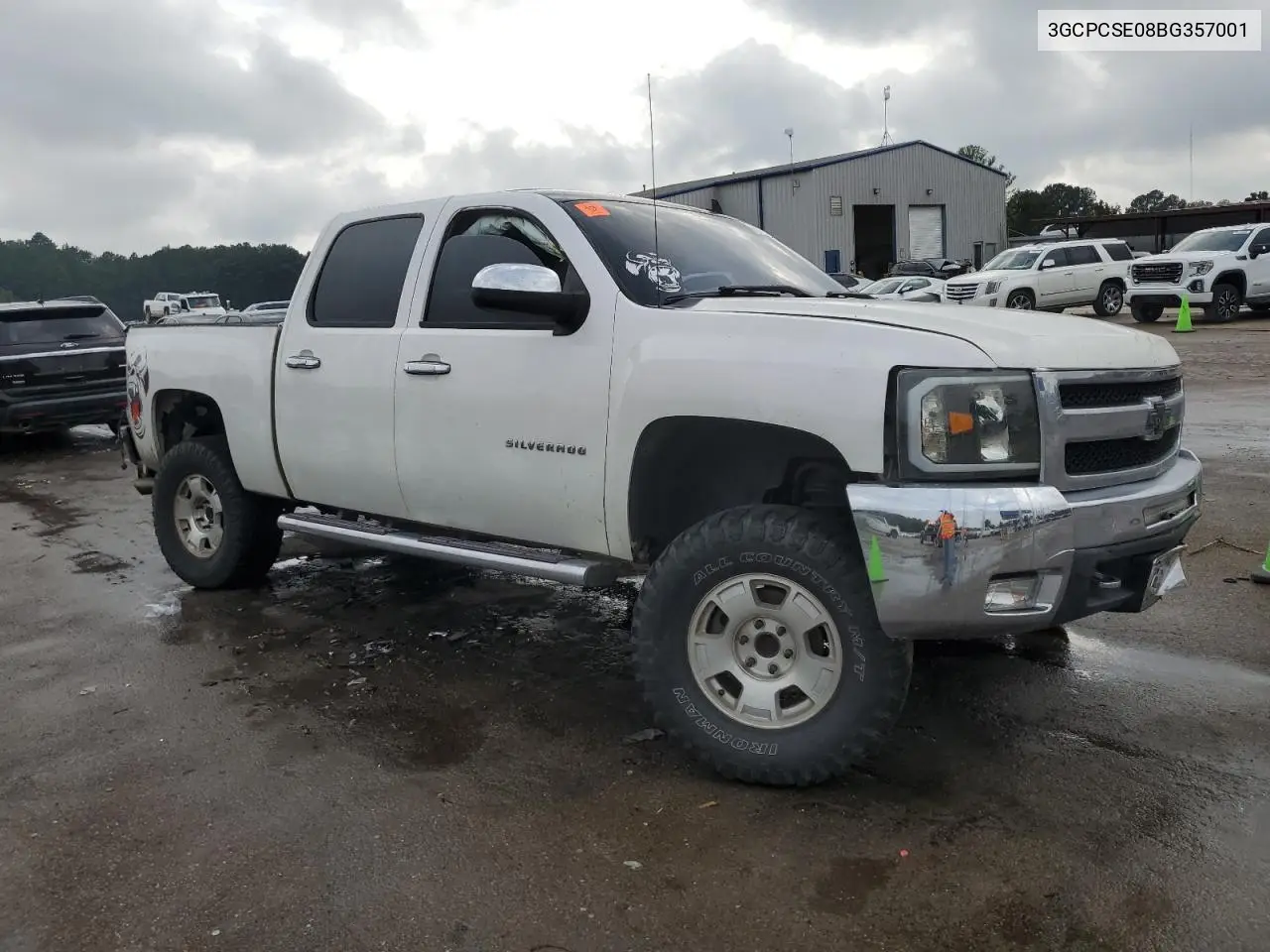 3GCPCSE08BG357001 2011 Chevrolet Silverado C1500 Lt