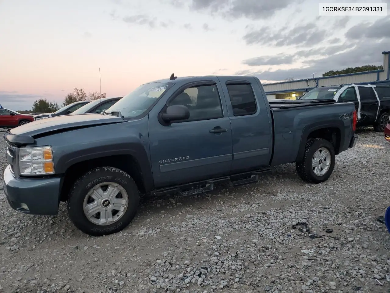 1GCRKSE34BZ391331 2011 Chevrolet Silverado K1500 Lt
