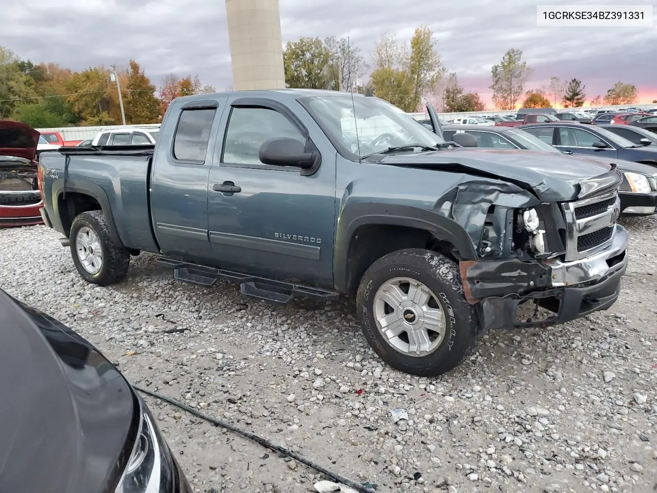 1GCRKSE34BZ391331 2011 Chevrolet Silverado K1500 Lt