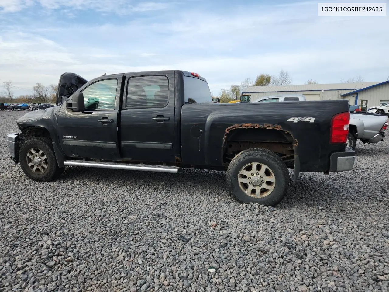 1GC4K1CG9BF242635 2011 Chevrolet Silverado K3500 Ltz