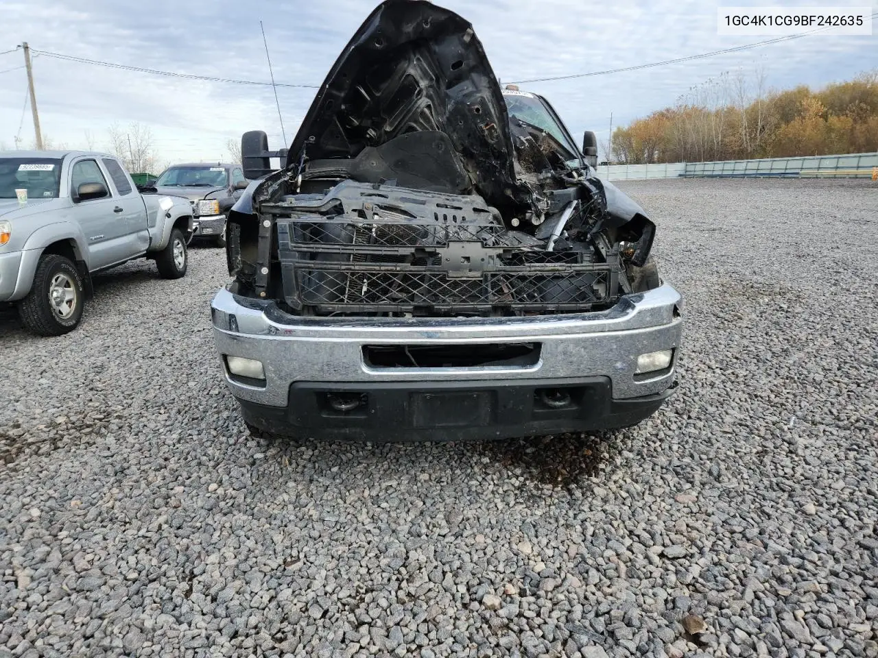 1GC4K1CG9BF242635 2011 Chevrolet Silverado K3500 Ltz