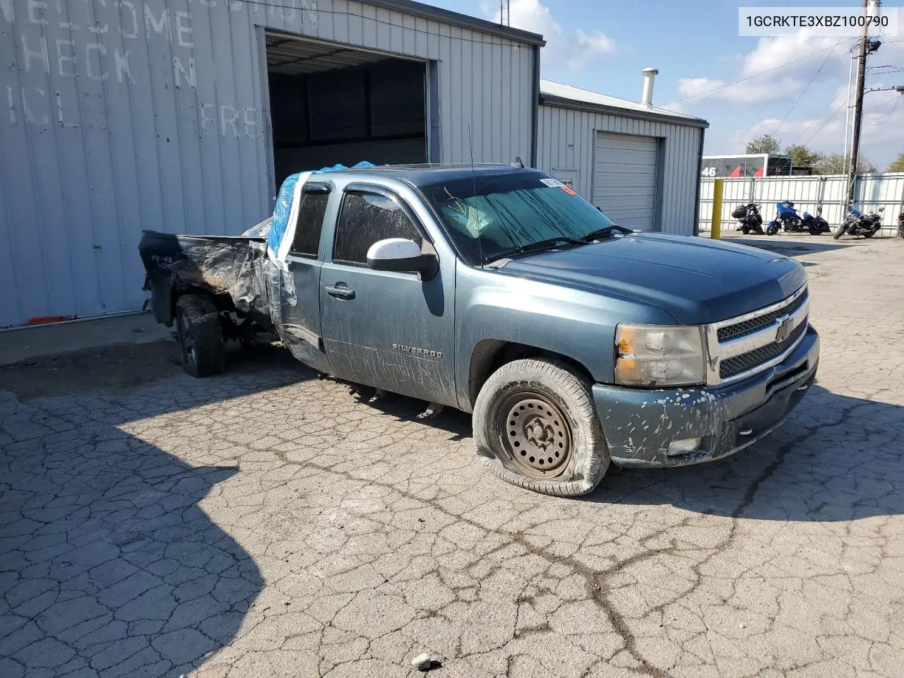 1GCRKTE3XBZ100790 2011 Chevrolet Silverado K1500 Ltz