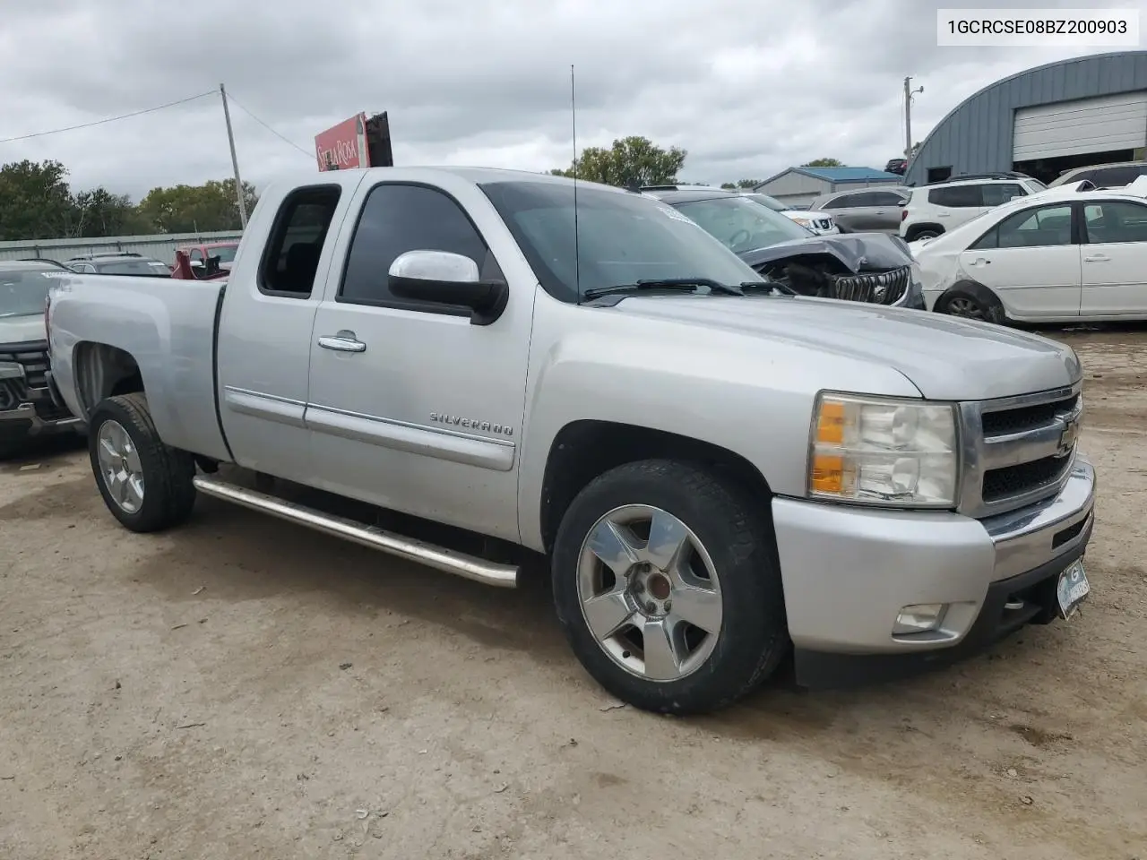 1GCRCSE08BZ200903 2011 Chevrolet Silverado C1500 Lt