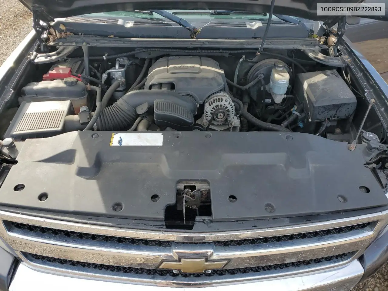 1GCRCSE09BZ222893 2011 Chevrolet Silverado C1500 Lt