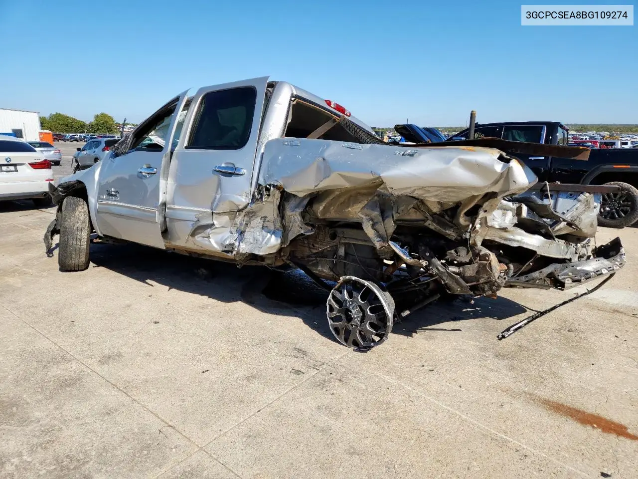 3GCPCSEA8BG109274 2011 Chevrolet Silverado C1500 Lt