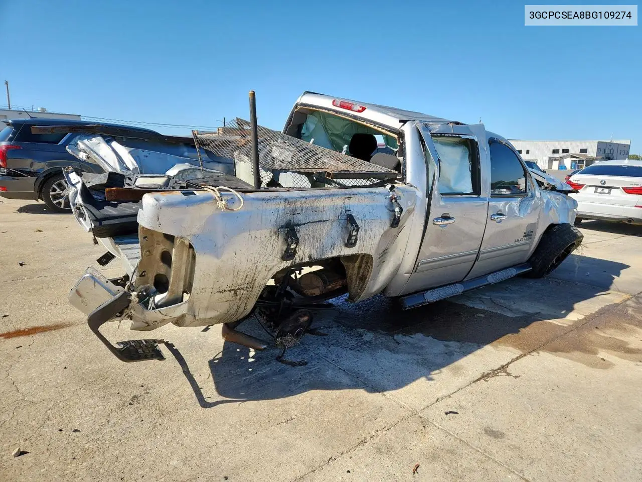 3GCPCSEA8BG109274 2011 Chevrolet Silverado C1500 Lt