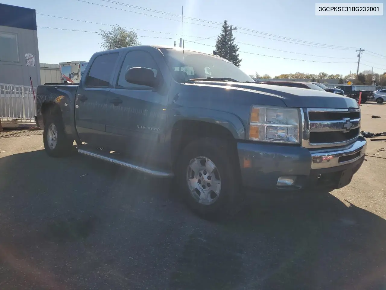 3GCPKSE31BG232001 2011 Chevrolet Silverado K1500 Lt