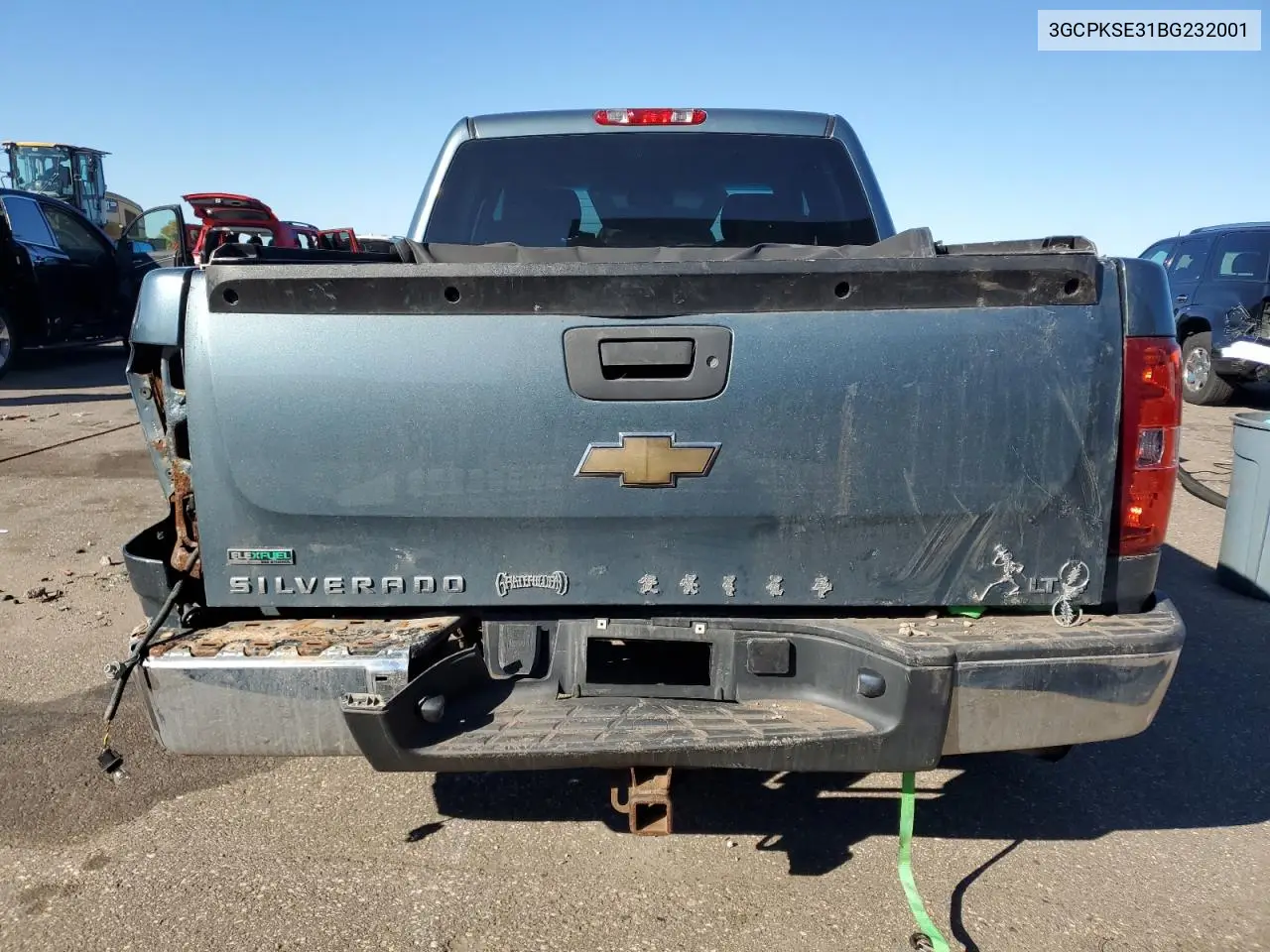 3GCPKSE31BG232001 2011 Chevrolet Silverado K1500 Lt