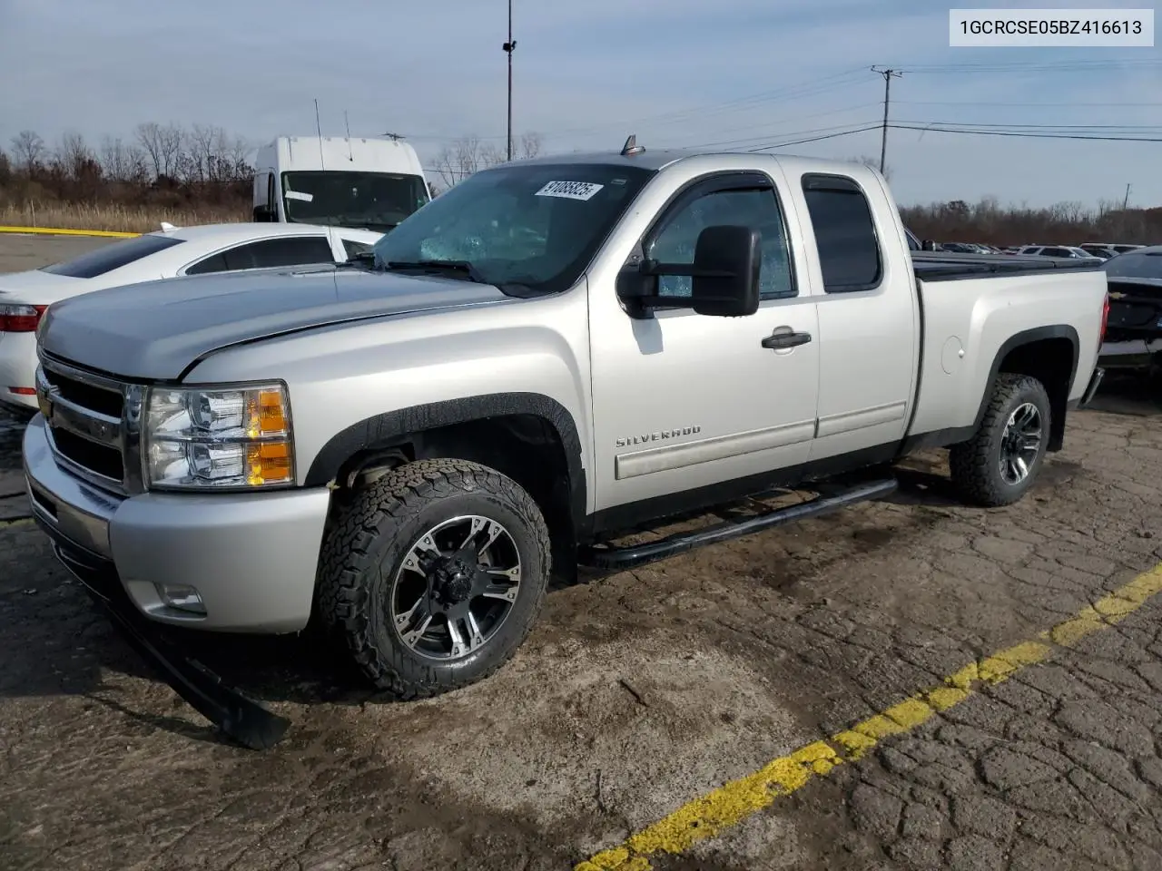 1GCRCSE05BZ416613 2011 Chevrolet Silverado C1500 Lt