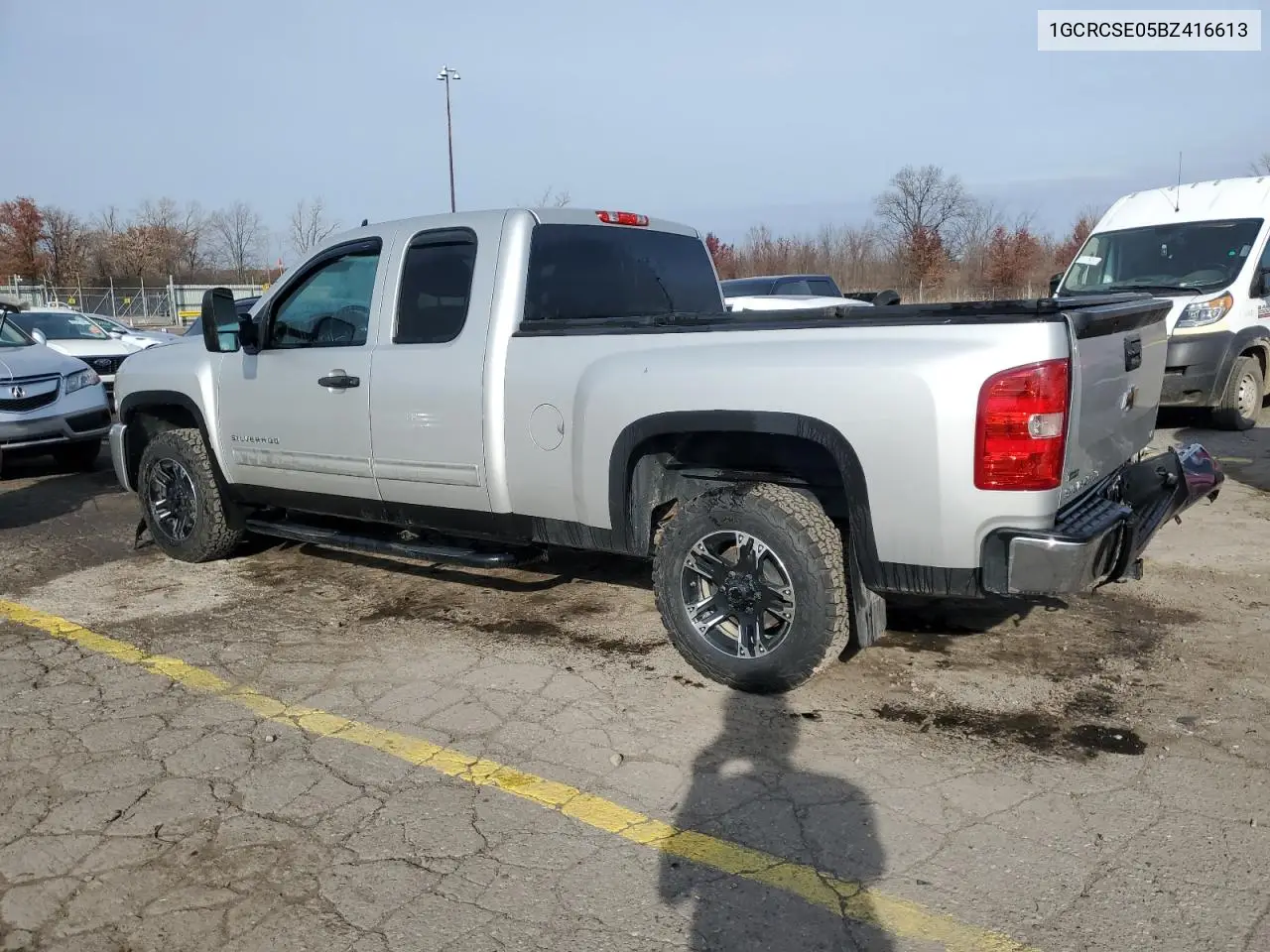 1GCRCSE05BZ416613 2011 Chevrolet Silverado C1500 Lt