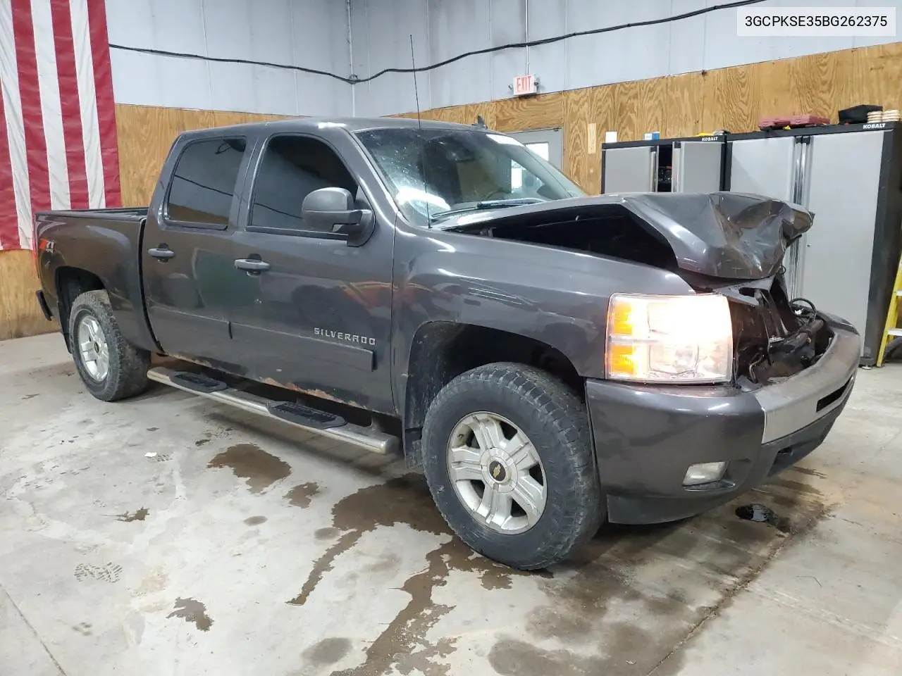 3GCPKSE35BG262375 2011 Chevrolet Silverado K1500 Lt