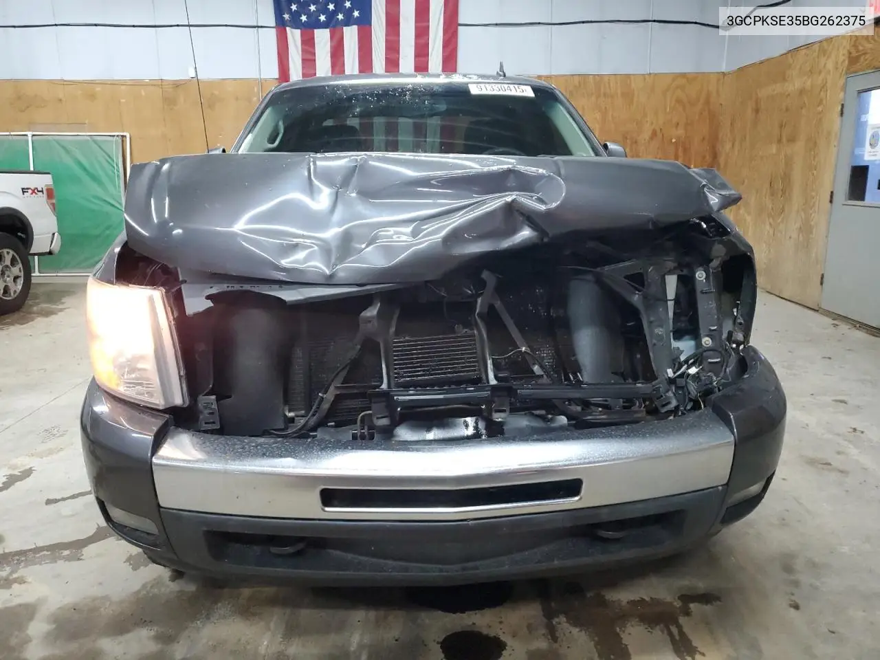 3GCPKSE35BG262375 2011 Chevrolet Silverado K1500 Lt