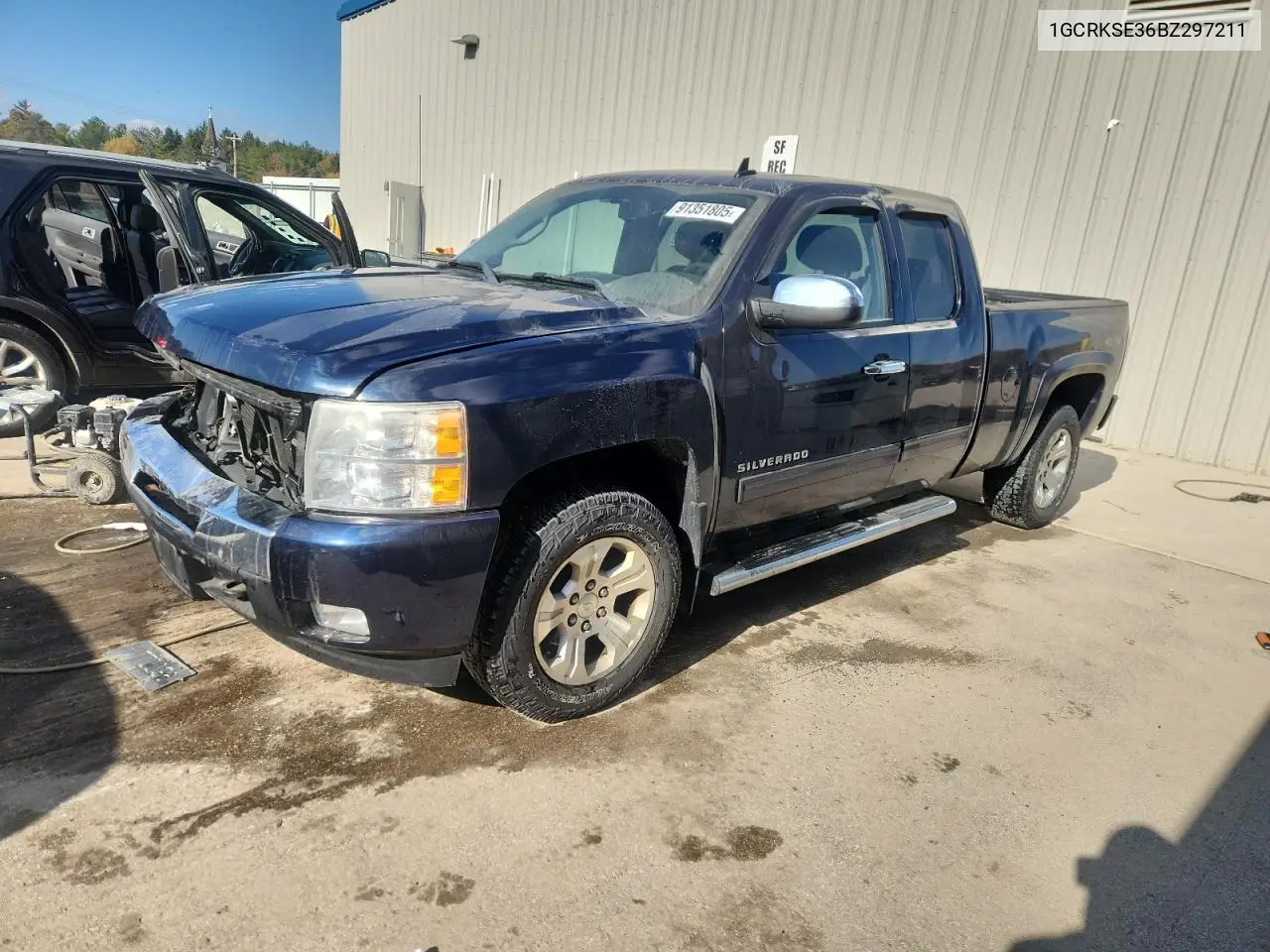 1GCRKSE36BZ297211 2011 Chevrolet Silverado K1500 Lt