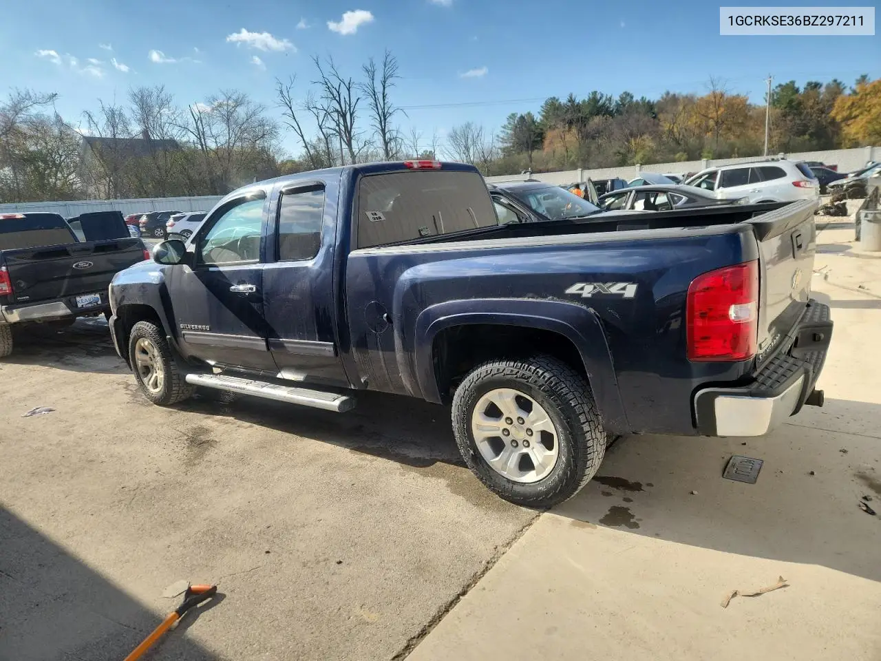 1GCRKSE36BZ297211 2011 Chevrolet Silverado K1500 Lt