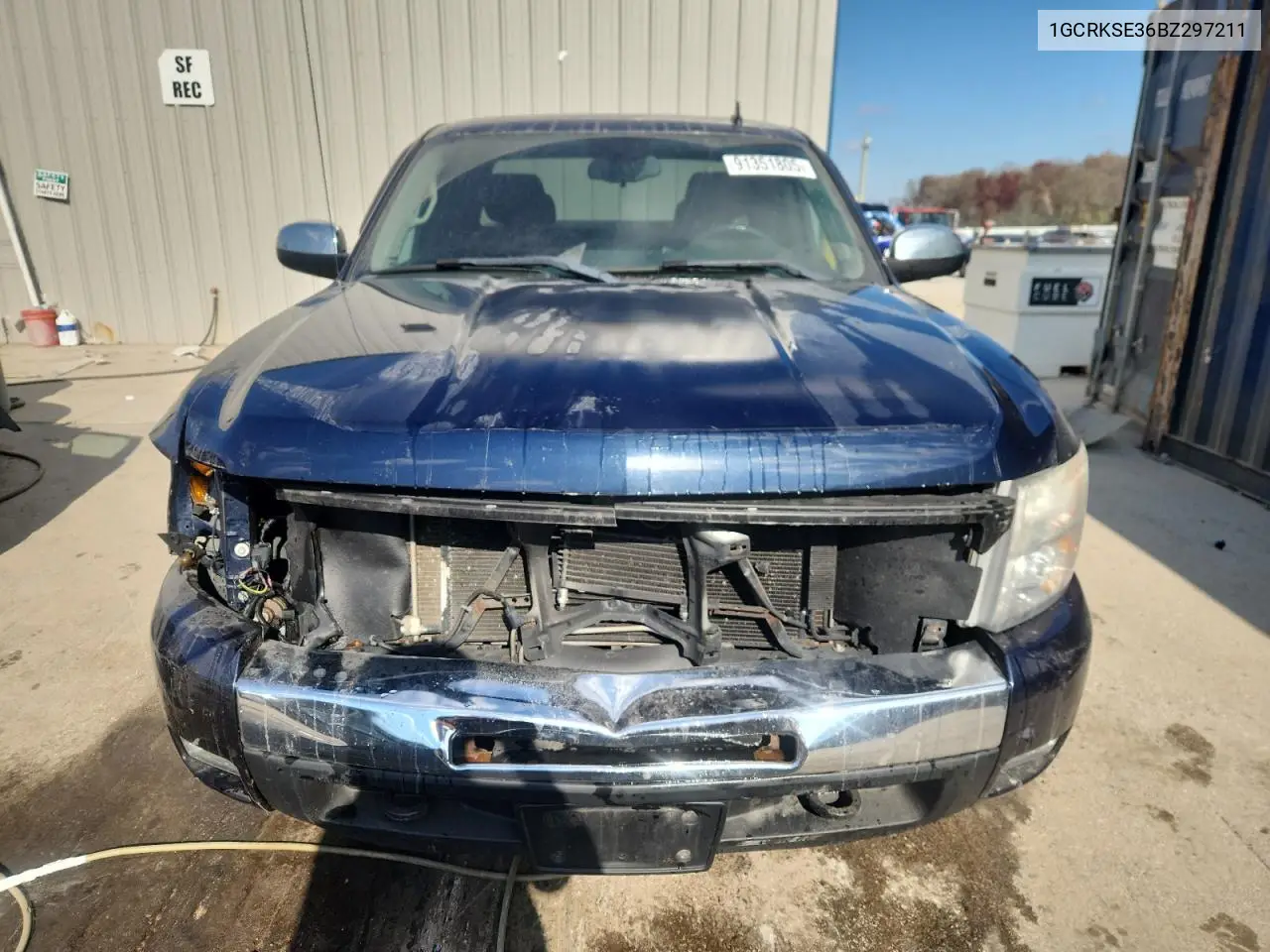 1GCRKSE36BZ297211 2011 Chevrolet Silverado K1500 Lt