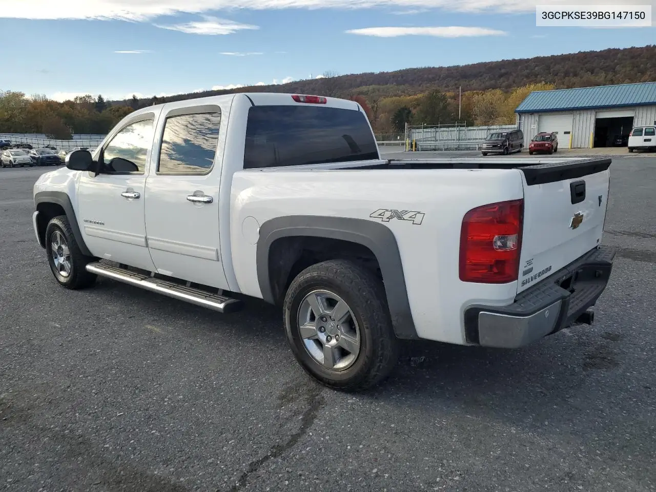 3GCPKSE39BG147150 2011 Chevrolet Silverado K1500 Lt