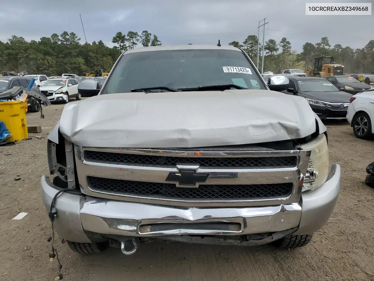 1GCRCREAXBZ349668 2011 Chevrolet Silverado C1500 Ls
