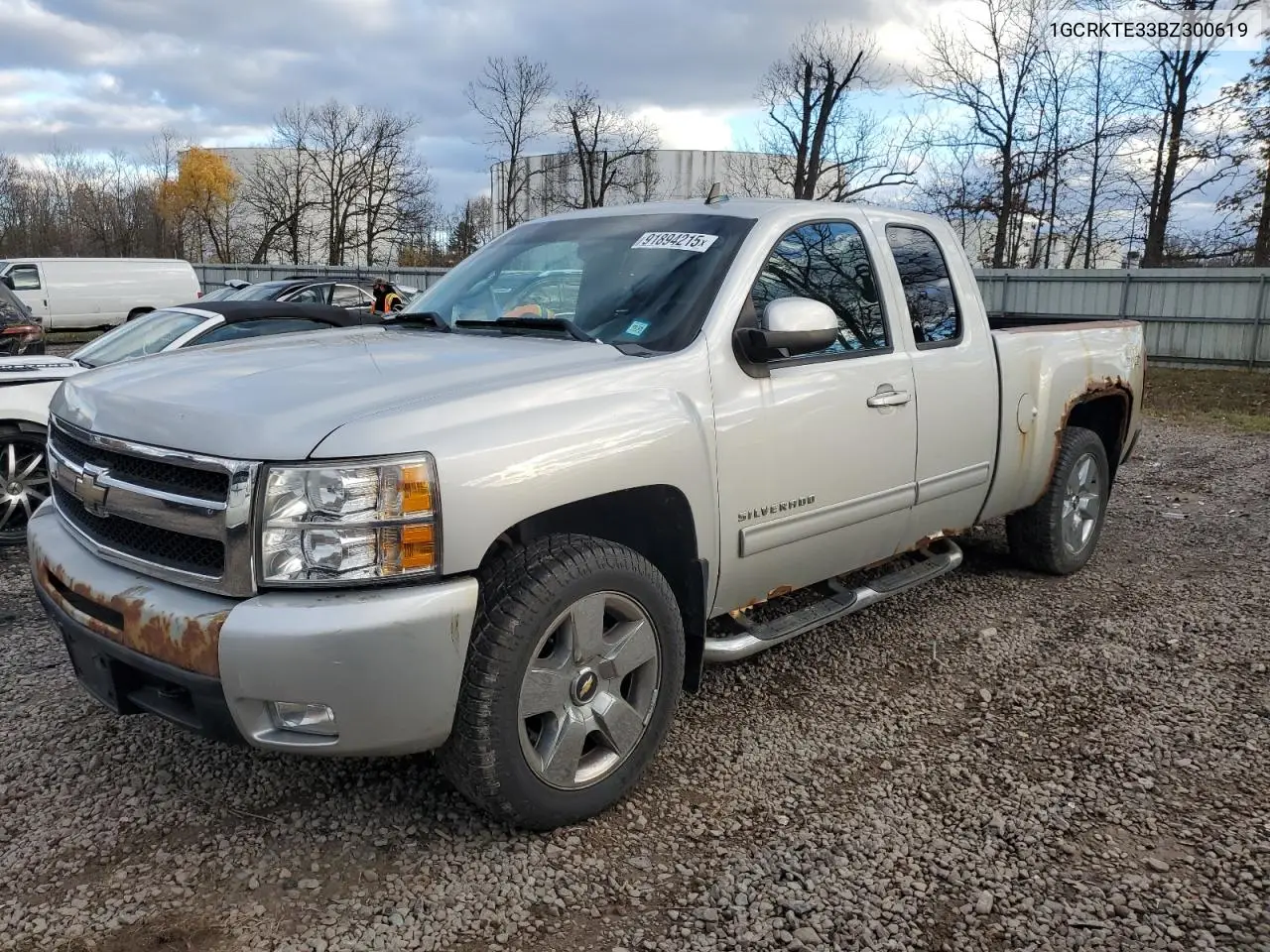 1GCRKTE33BZ300619 2011 Chevrolet Silverado K1500 Ltz