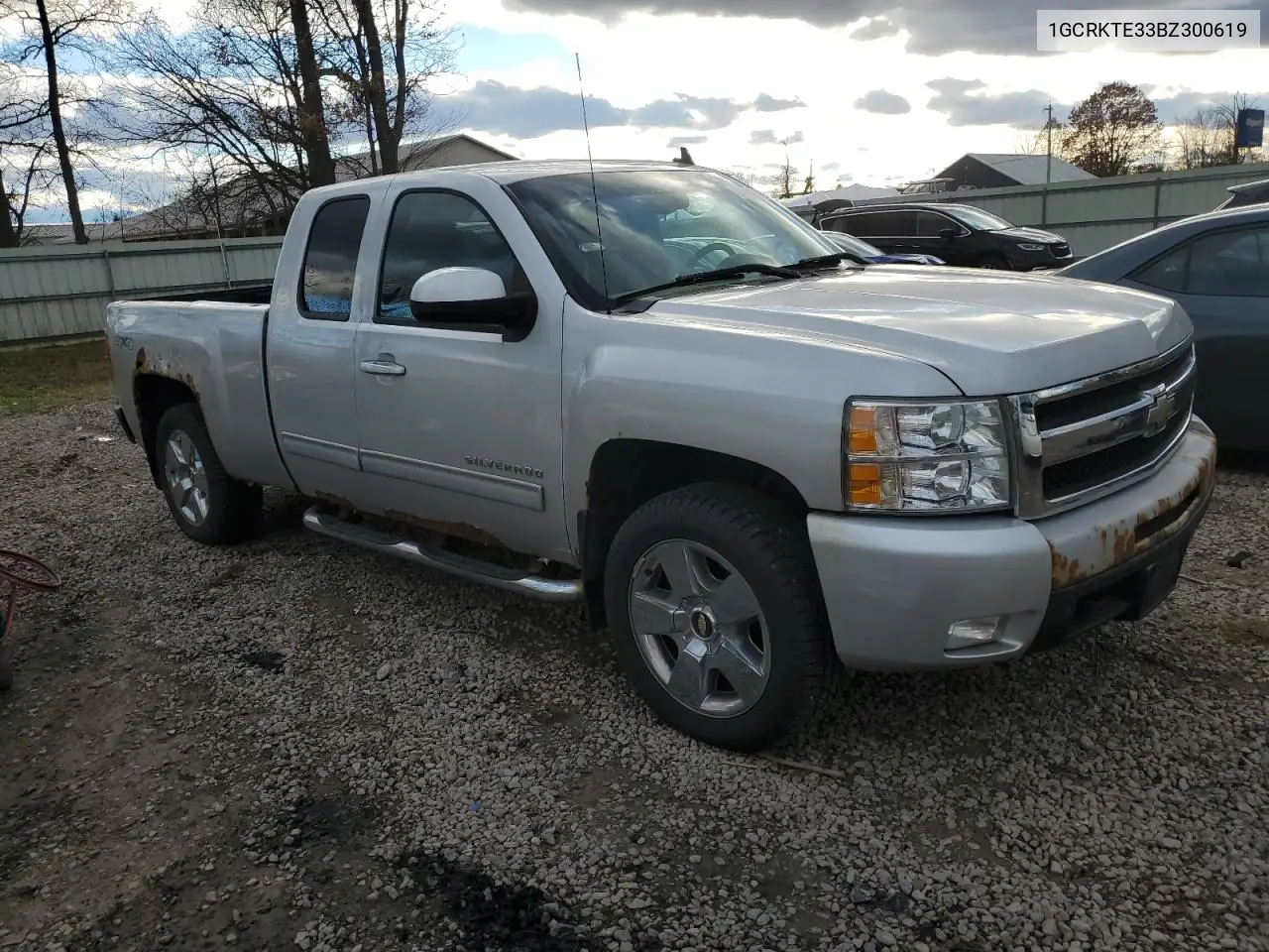 1GCRKTE33BZ300619 2011 Chevrolet Silverado K1500 Ltz