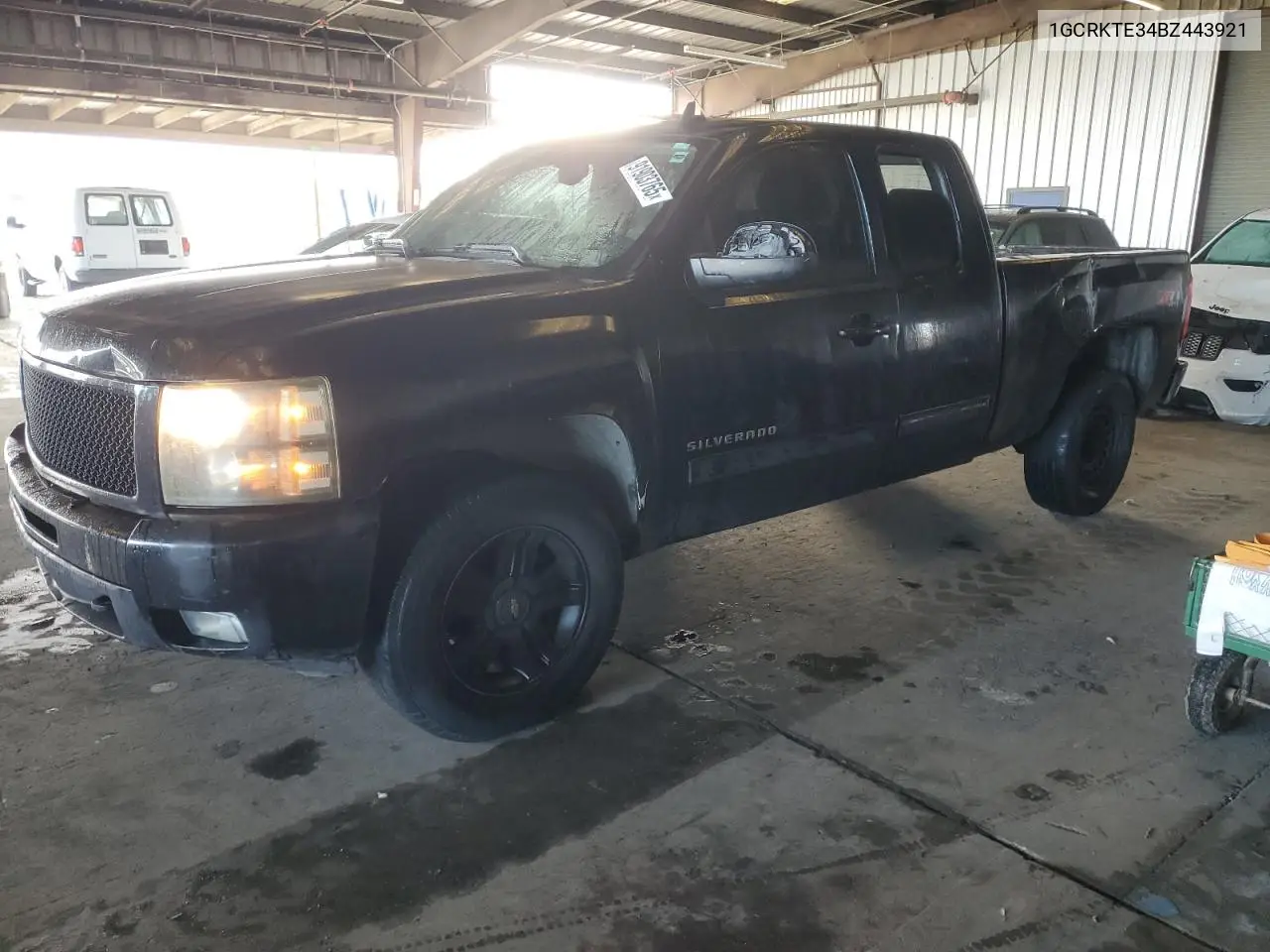 1GCRKTE34BZ443921 2011 Chevrolet Silverado K1500 Ltz