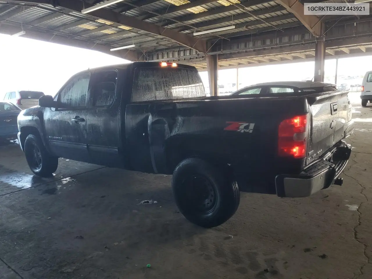 1GCRKTE34BZ443921 2011 Chevrolet Silverado K1500 Ltz