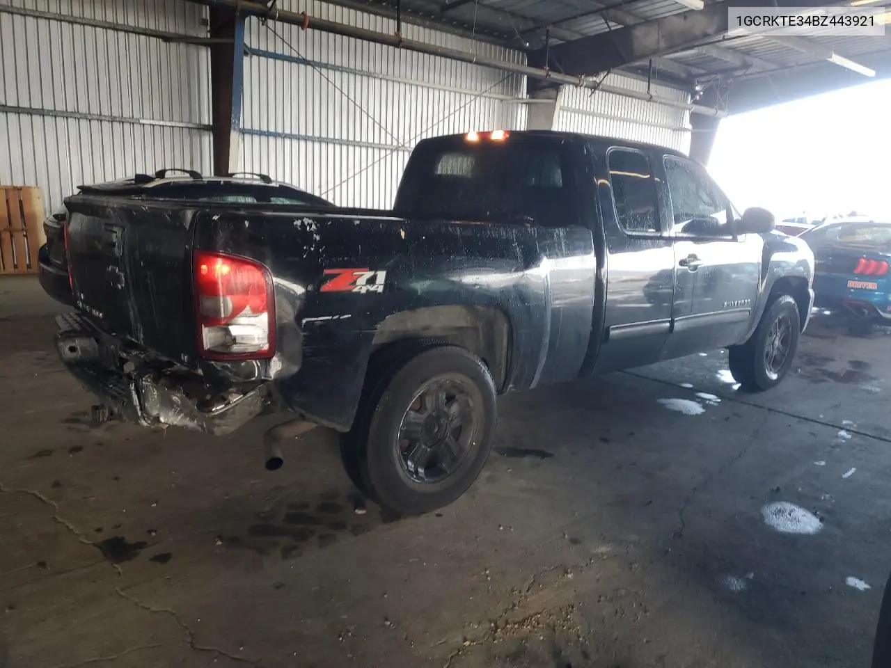 1GCRKTE34BZ443921 2011 Chevrolet Silverado K1500 Ltz