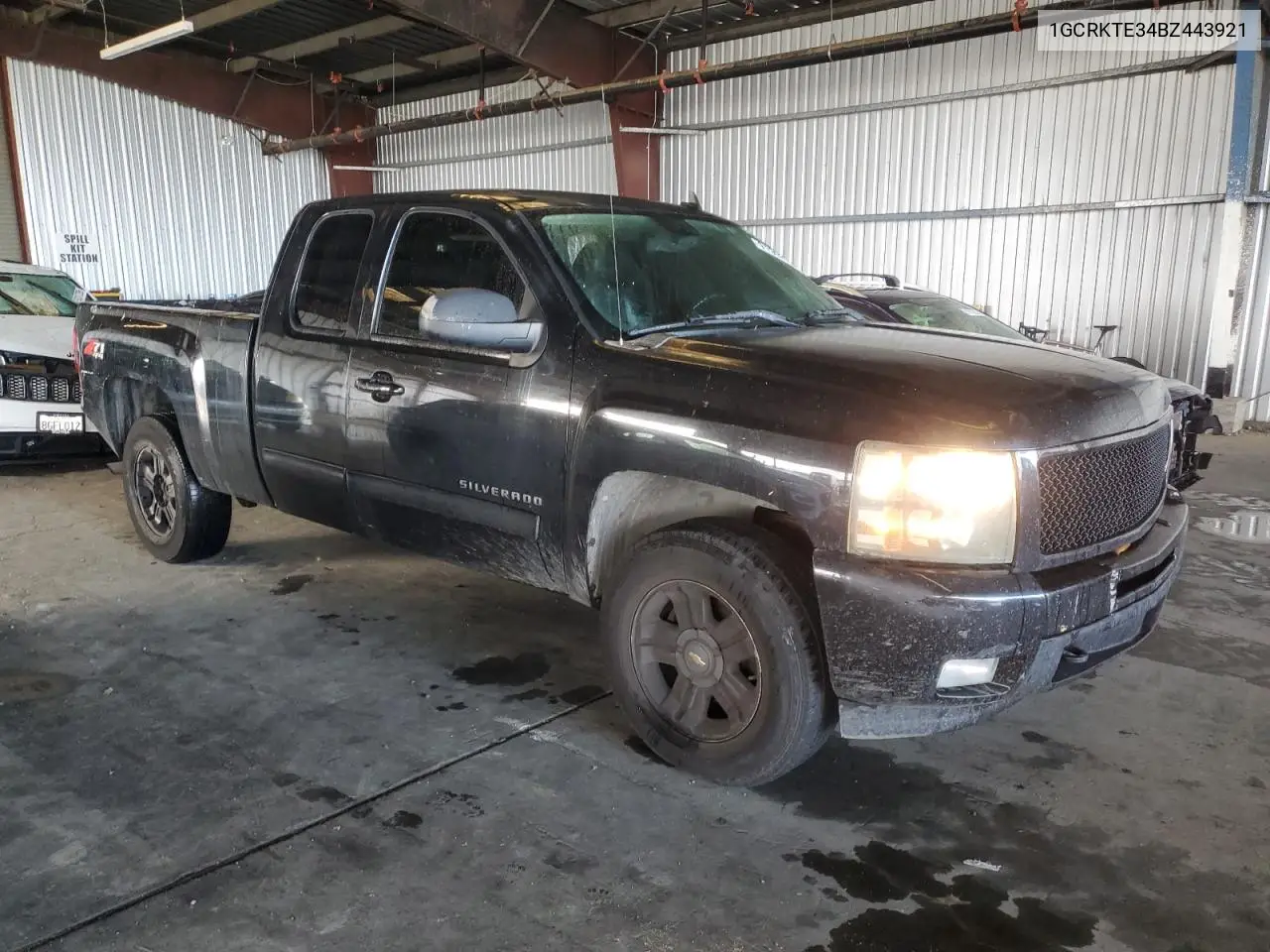 1GCRKTE34BZ443921 2011 Chevrolet Silverado K1500 Ltz
