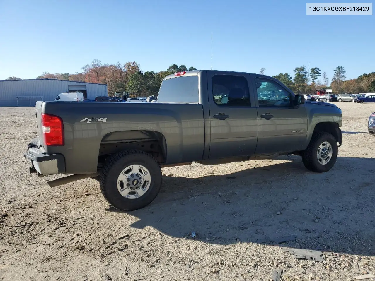 1GC1KXCGXBF218429 2011 Chevrolet Silverado K2500 Heavy Duty Lt