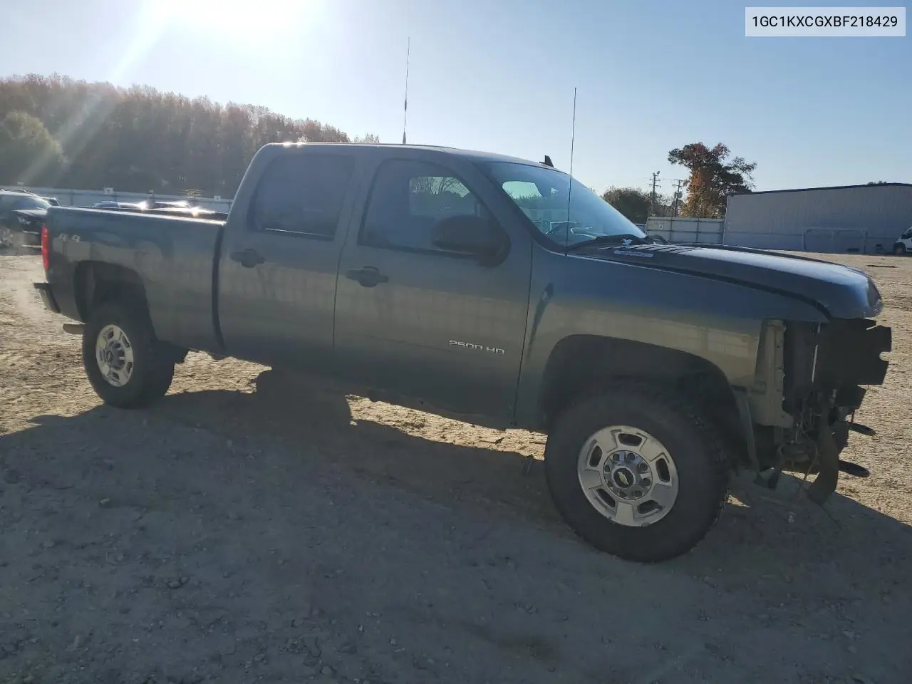 1GC1KXCGXBF218429 2011 Chevrolet Silverado K2500 Heavy Duty Lt