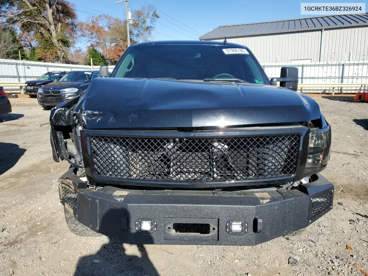 1GCRKTE36BZ326924 2011 Chevrolet Silverado K1500 Ltz