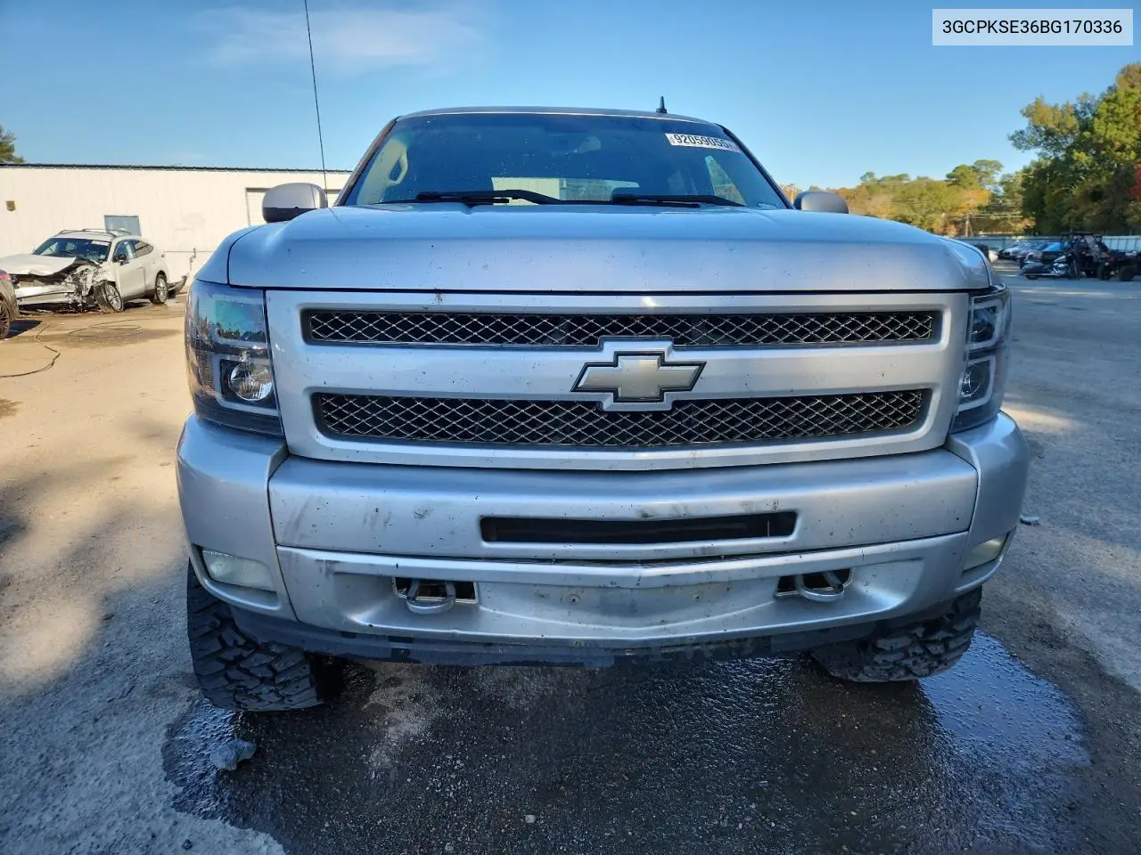 3GCPKSE36BG170336 2011 Chevrolet Silverado K1500 Lt