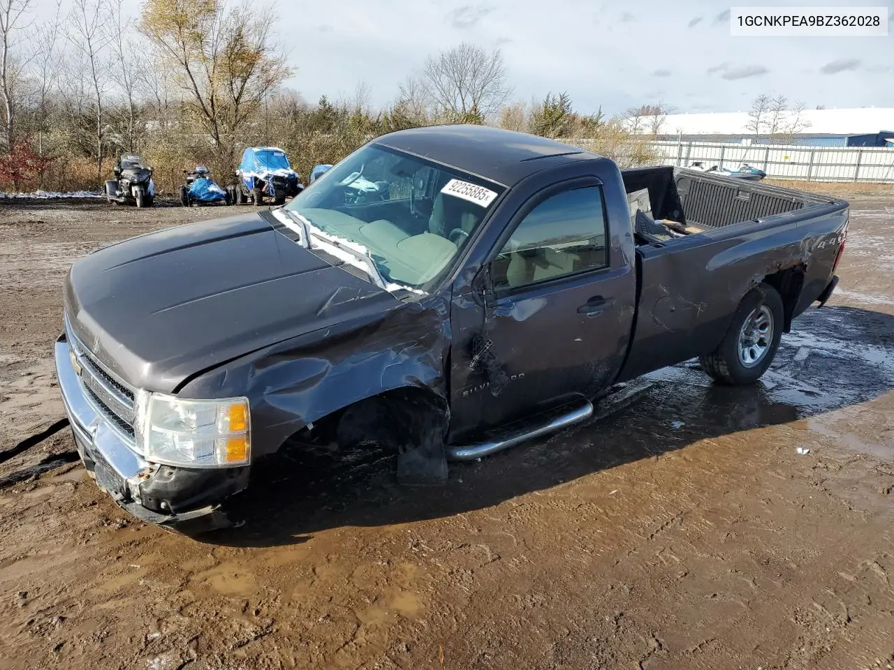 1GCNKPEA9BZ362028 2011 Chevrolet Silverado K1500