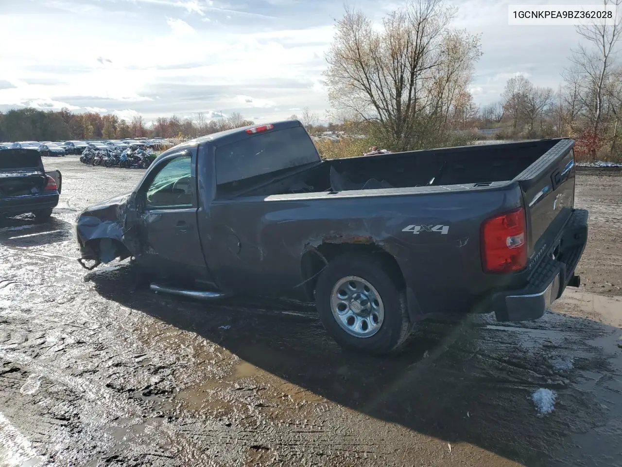 1GCNKPEA9BZ362028 2011 Chevrolet Silverado K1500