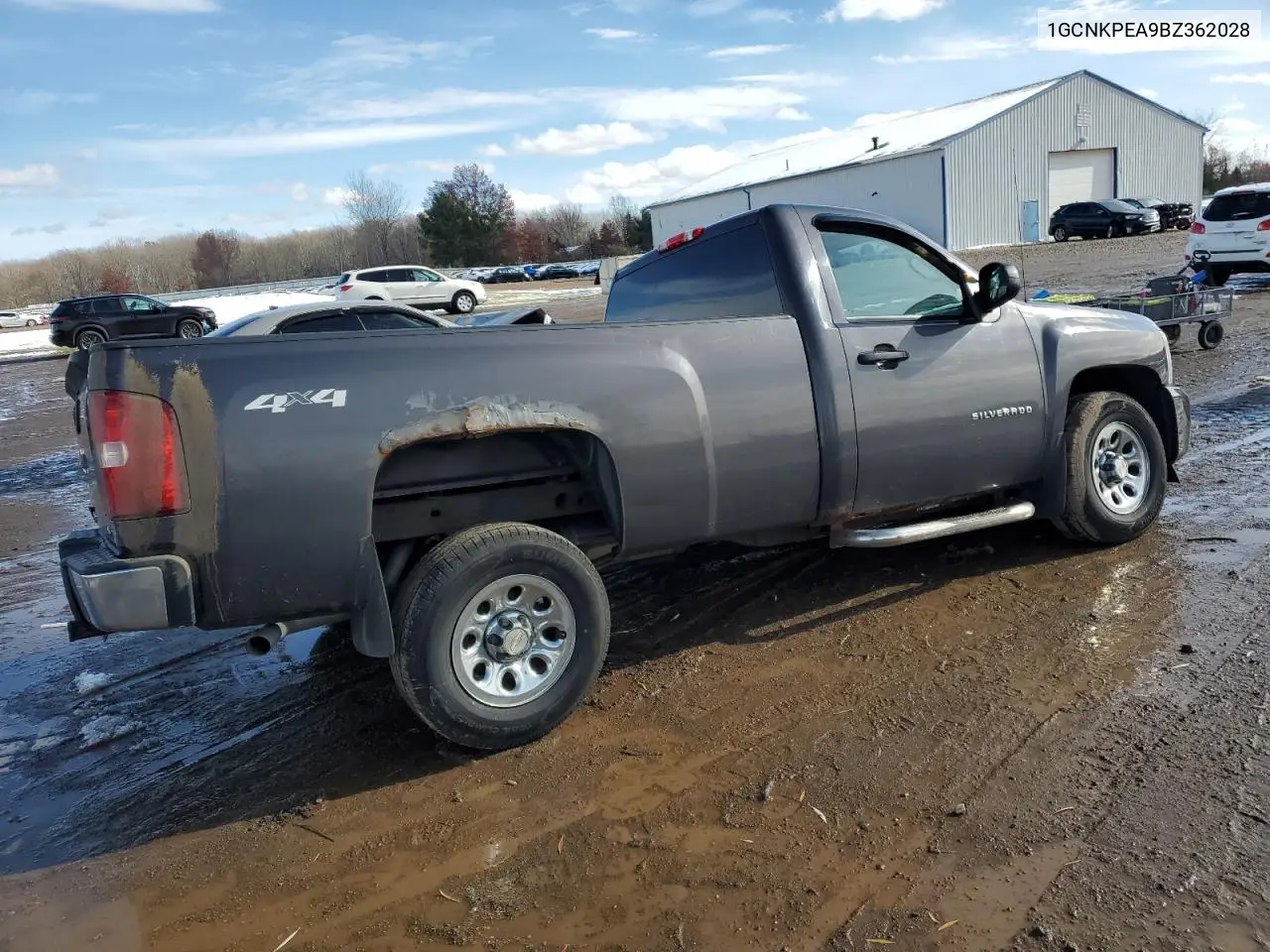 1GCNKPEA9BZ362028 2011 Chevrolet Silverado K1500