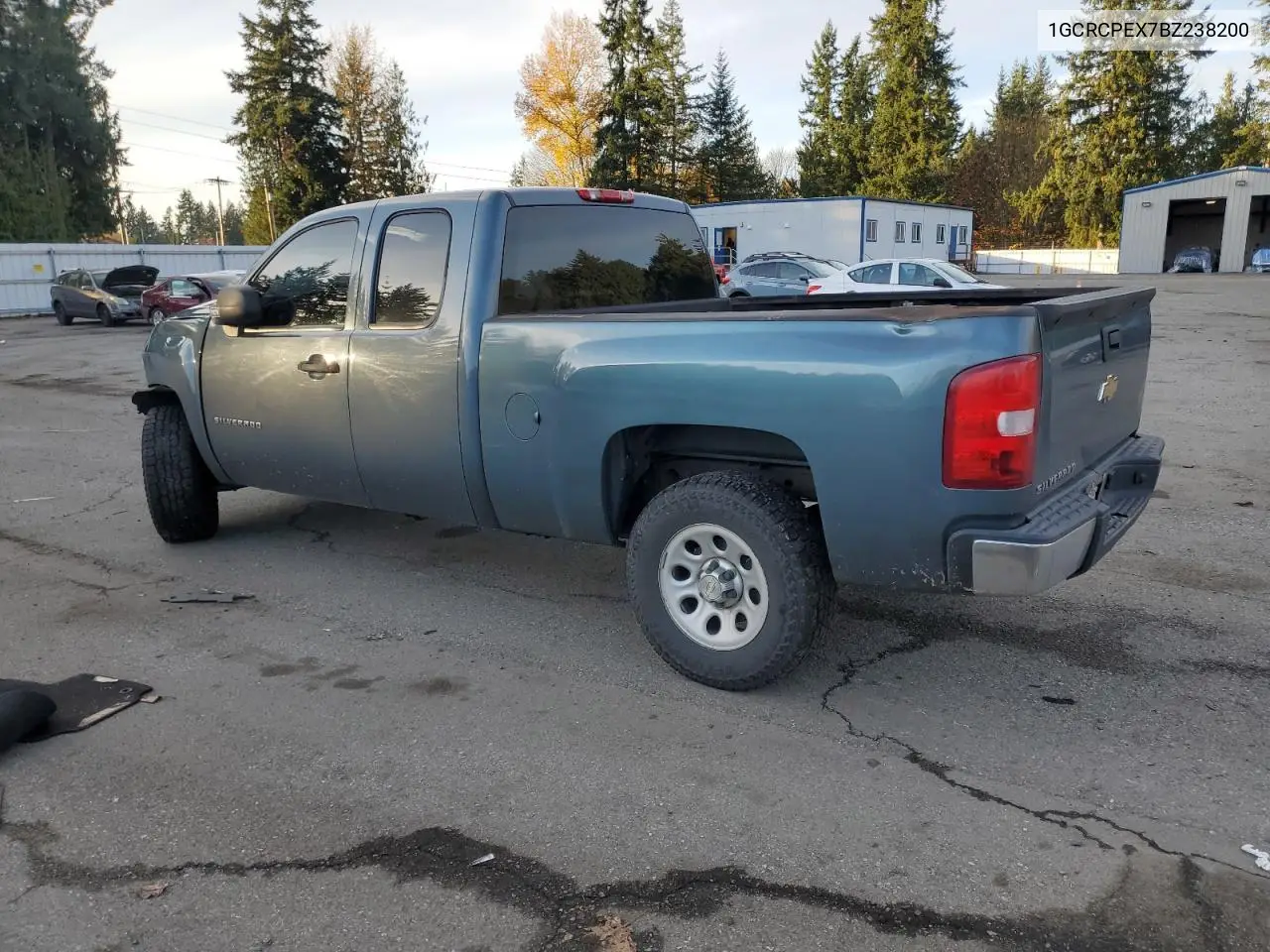1GCRCPEX7BZ238200 2011 Chevrolet Silverado C1500