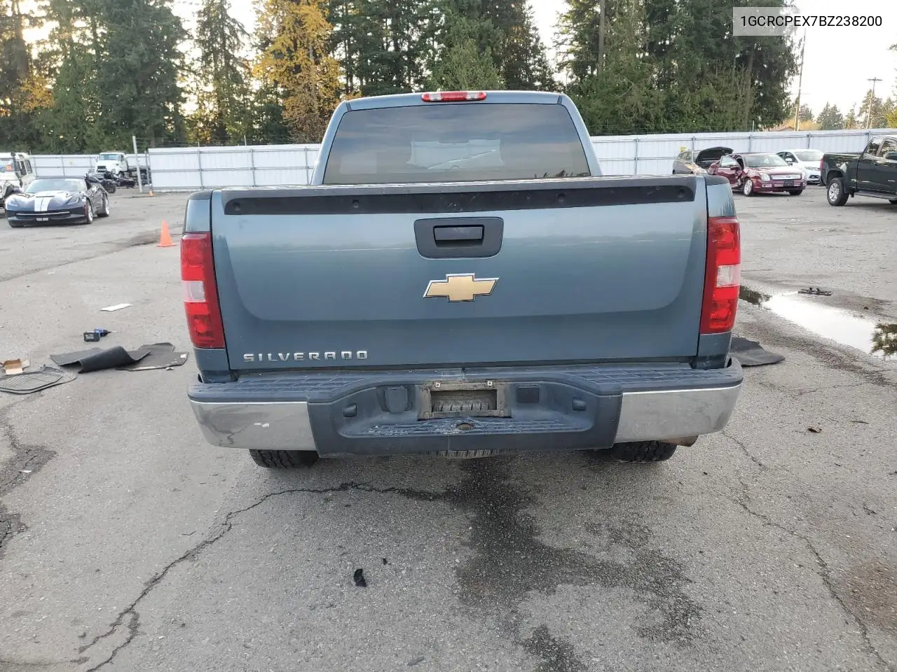 1GCRCPEX7BZ238200 2011 Chevrolet Silverado C1500