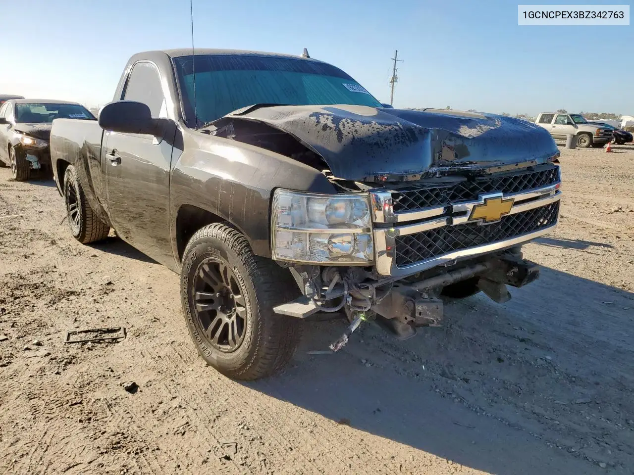 1GCNCPEX3BZ342763 2011 Chevrolet Silverado C1500