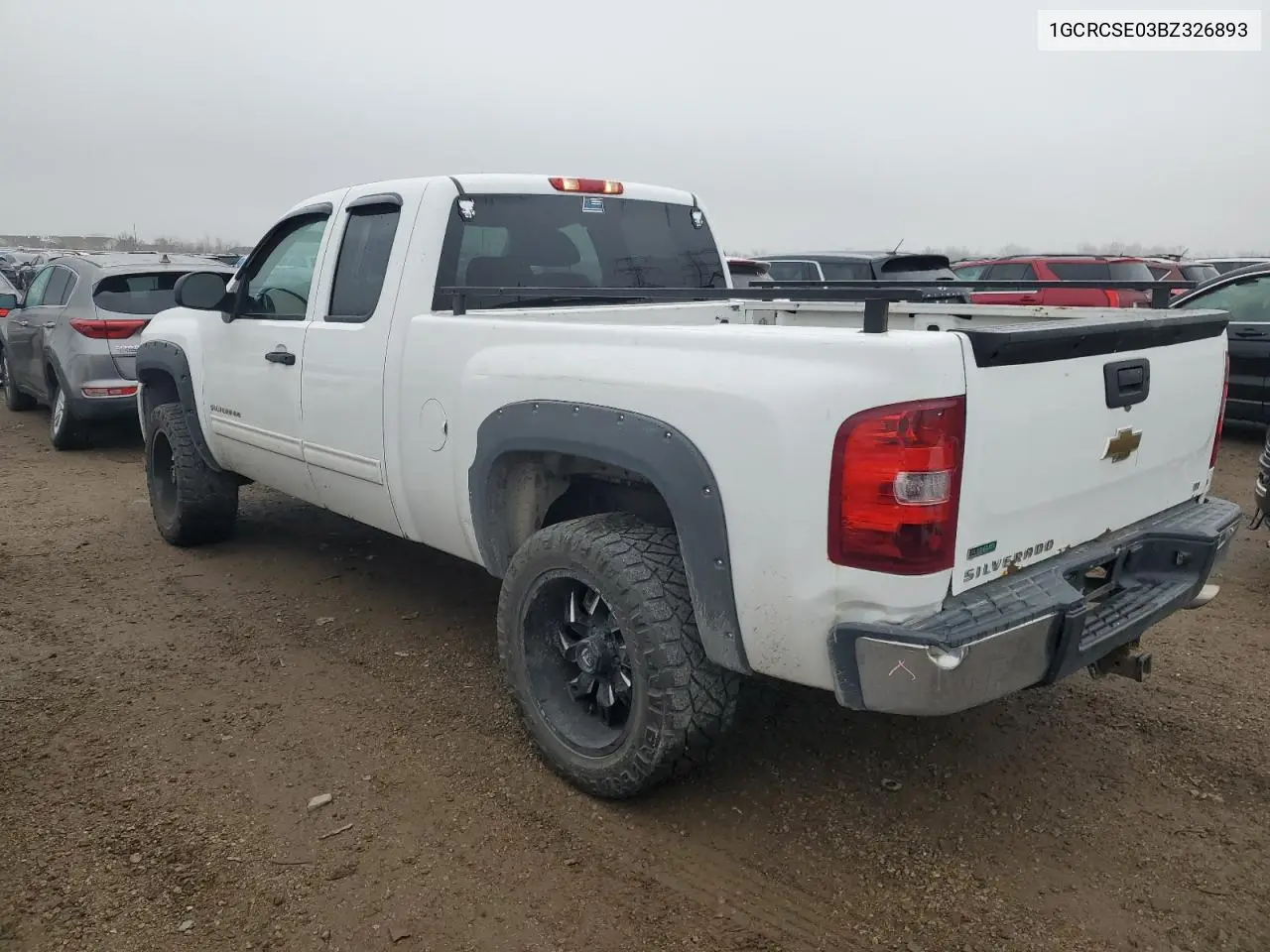 1GCRCSE03BZ326893 2011 Chevrolet Silverado C1500 Lt