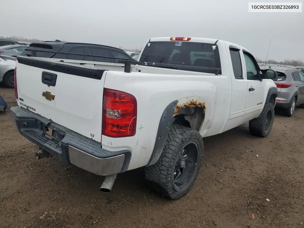 1GCRCSE03BZ326893 2011 Chevrolet Silverado C1500 Lt