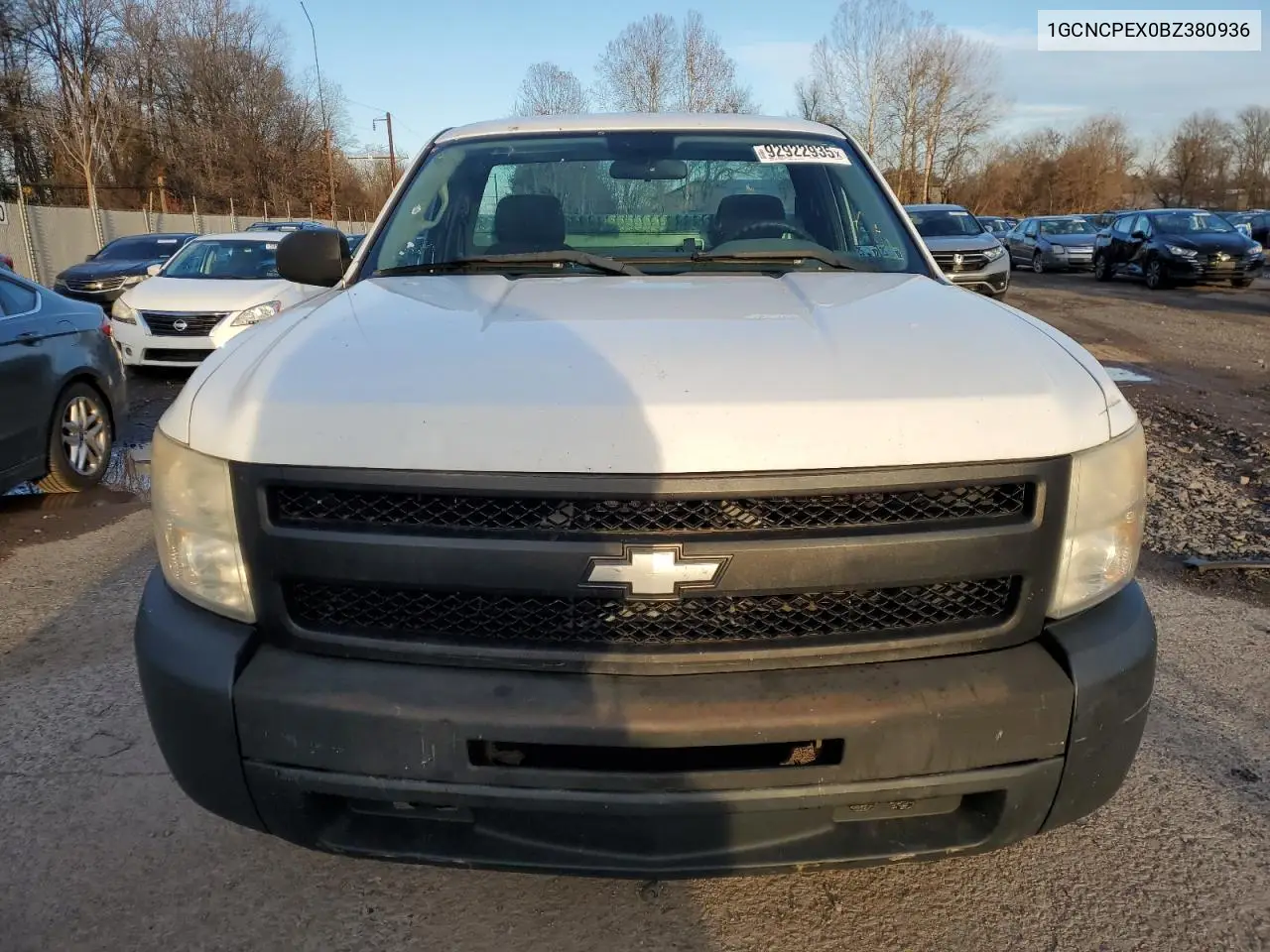 1GCNCPEX0BZ380936 2011 Chevrolet Silverado C1500