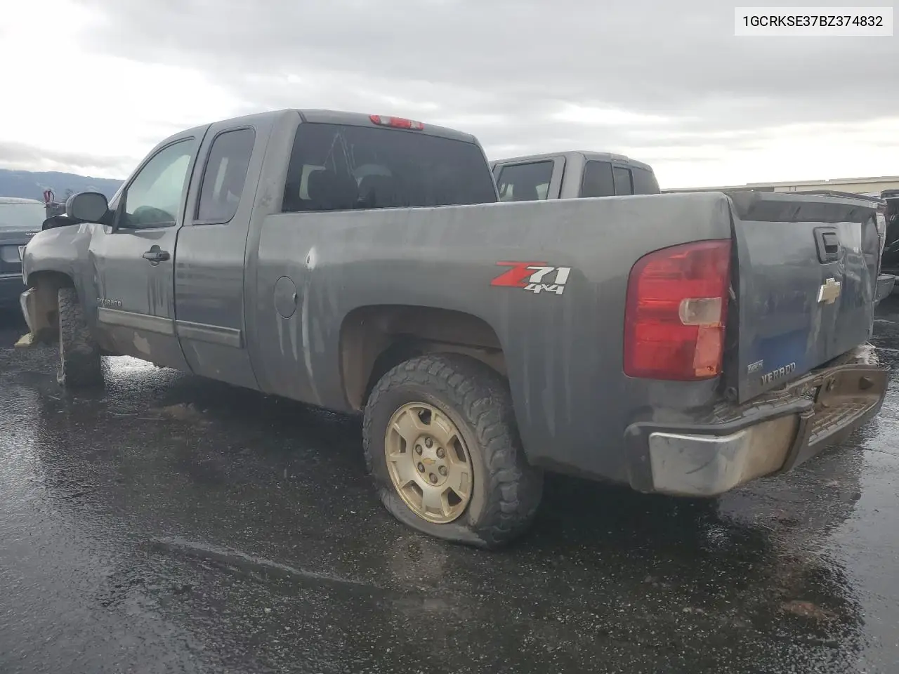 1GCRKSE37BZ374832 2011 Chevrolet Silverado K1500 Lt