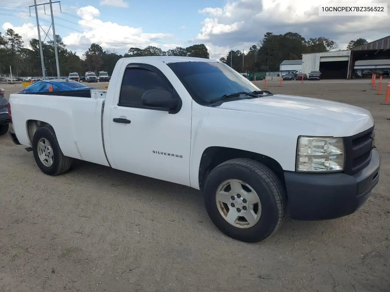 1GCNCPEX7BZ356522 2011 Chevrolet Silverado C1500