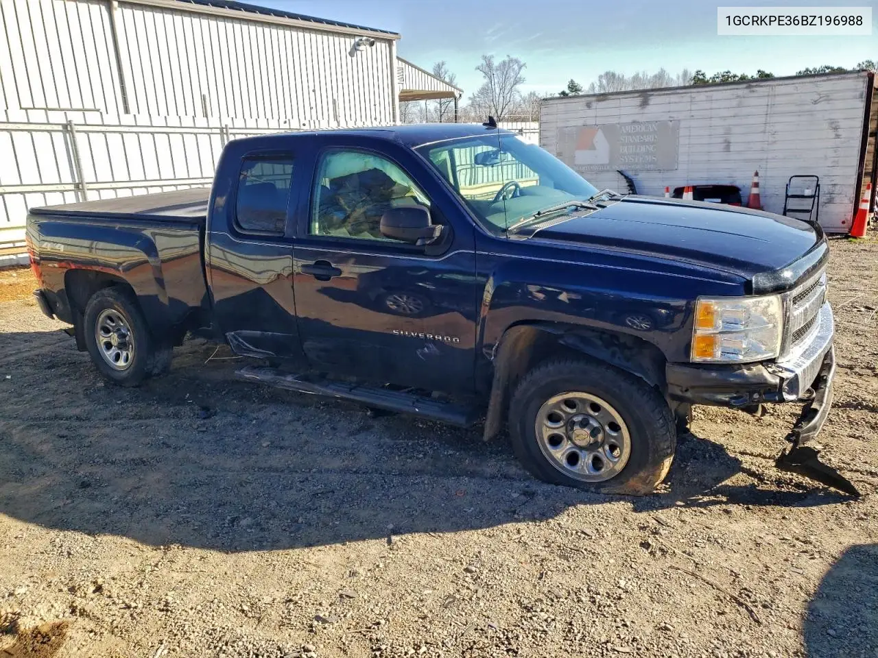 1GCRKPE36BZ196988 2011 Chevrolet Silverado K1500