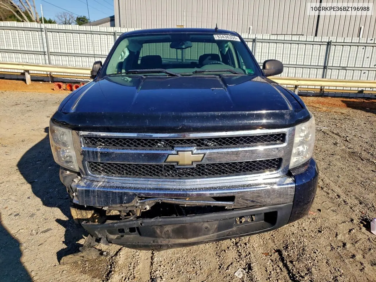 1GCRKPE36BZ196988 2011 Chevrolet Silverado K1500