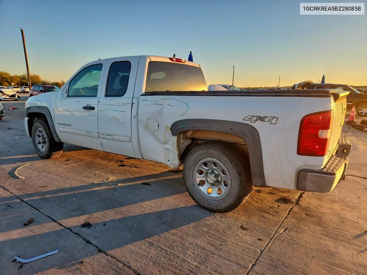 1GCRKREA5BZ280858 2011 Chevrolet Silverado K1500 Ls